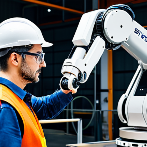 Home 16 기계설계와 고온 고압 설비 설계 - **
A professional mechanical engineer, fully clothed in appropriate work attire (hard hat, safety g...