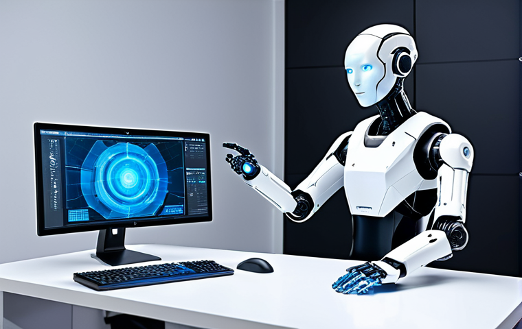 기계설계기사와 글로벌 설계 트렌드 - Futuristic Design Studio**
*Prompt:* "A bright, modern design studio filled with holographic displa...